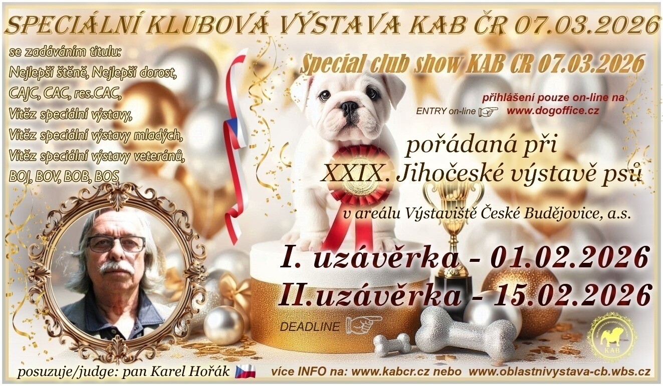 speciální výstava KAB CR 2026